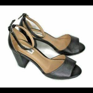 Steve Madden Black Block Heels